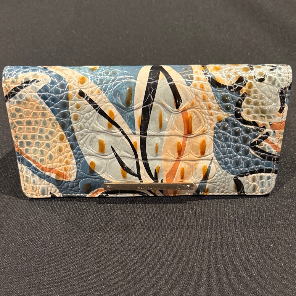 Brahmin Twirl Melbourne Ady wallet style K59176000968 New Rare!